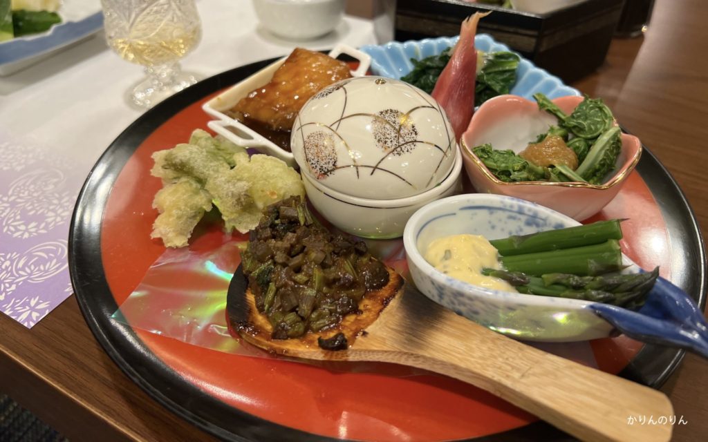銀山温泉 昭和館の夕食